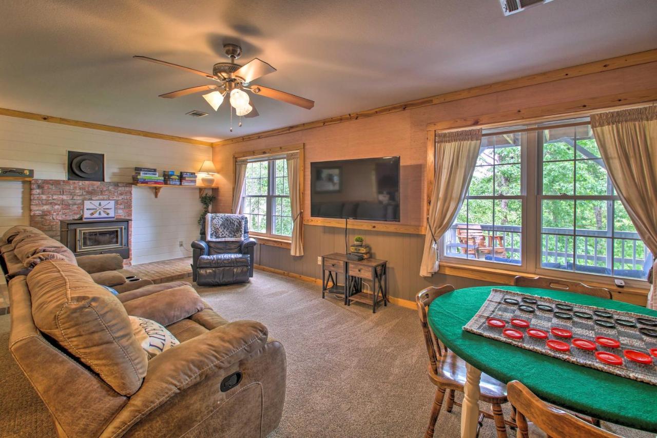 Hot Springs Village Lakeside Hot Springs Retreat With Kayaks And Boat Dock מראה חיצוני תמונה